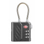 Cellularline TRACY LOCK Lucchetto smart con tracker Bluetooth tramite Apple Find My, nero 61302