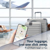 Cellularline TRACY LOCK Lucchetto smart con tracker Bluetooth tramite Apple Find My, nero 61302