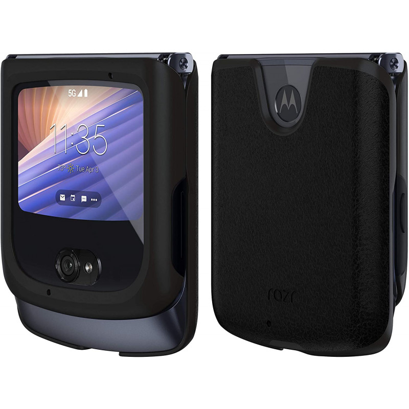 Motorola Custodia in pelle Nero per Motorola RAZR - PG38C03190