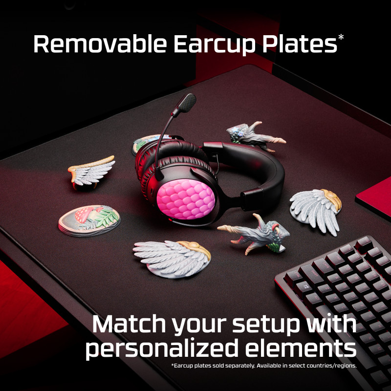 HyperX Cloud III S cuffie gaming wireless lavanda D95DFAA