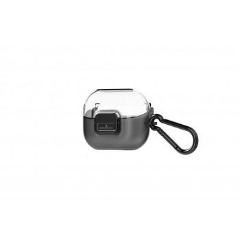 Samsung Galaxy Clip Case per Buds 3 Pro custodia protettiva in TPU trasparente con moschettone GP-FPR630HICBW