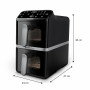 Philips Ovi Stacked Dual Basket 4000 friggitrice ad aria 9L 2700W nero e argento NA461/00