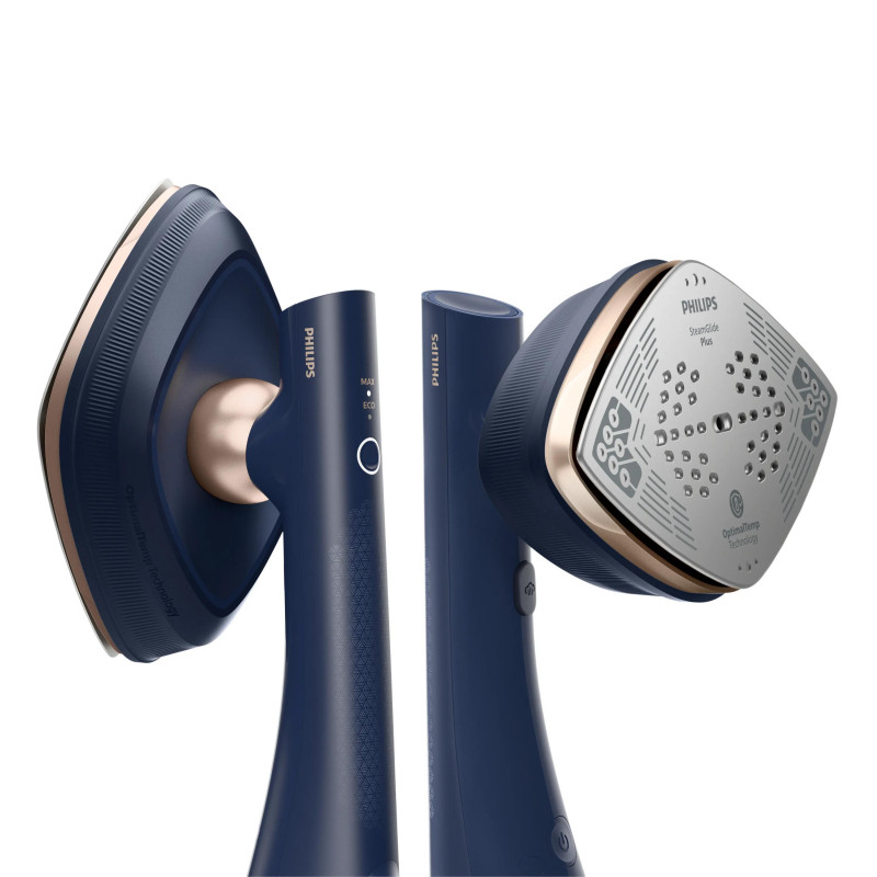 Philips OneTurn 2-in-1 ferro da stiro a vapore GC215/20 Navy Blue