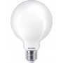 Philips LED Classic 60W G93 E27 bianco caldo opaco non dimmerabile lampadina sferica