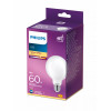 Philips LED Classic 60W G93 E27 bianco caldo opaco non dimmerabile lampadina sferica