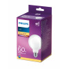 Philips LED Classic 60W G93 E27 bianco caldo opaco non dimmerabile lampadina sferica