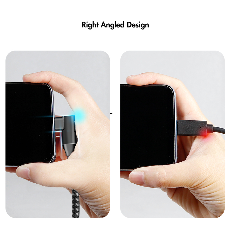 LogiLink CU0100 cavo adattatore USB-C a USB-A, 0,2 m, 10 Gbps, angolare 90°, nero