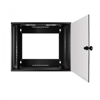 LogiLink case da parete 19 pollici ECO 6U nero (W06C55B)