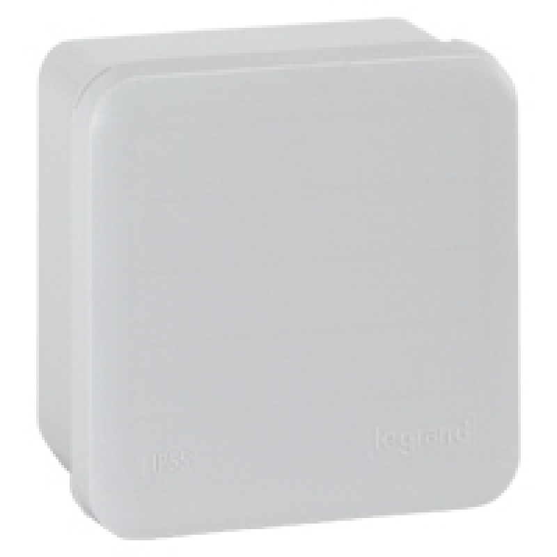 Legrand 092011 scatola di derivazione 80 x 80 x 45 mm grigio chiaro IP55