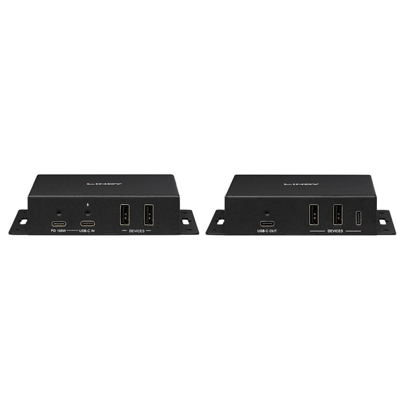 Lindy 100m Cat.6A Type-C estensore video e dati HDBaseT 3.0 4K60 (39347)