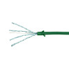 LogiLink SlimLine Cavo patch Cat 6a STP RJ-45 5m verde RAL 6029 CQ9075S