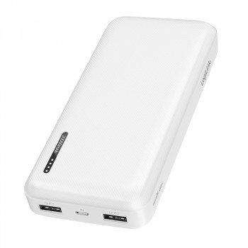 LogiLink PA0323W power bank 20000 mAh bianco - 2x USB-A, 1x USB-C, 20W PD