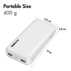 LogiLink PA0323W power bank 20000 mAh bianco - 2x USB-A, 1x USB-C, 20W PD