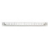 LogiLink patch panel Keystone 19 pollici, 24 porte, schermato, grigio chiaro (RAL7035), 1U, per un massimo di 24 moduli Keystone, 1 pz. (NK4073)