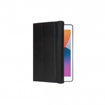 DBRAMANTE1928 Oslo custodia folio in pelle nera per iPad 10,2 2020/2021 con chiusura magnetica OSIPBL001388