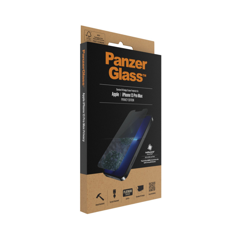 PanzerGlass P2743 pellicola protettiva in vetro temperato per Apple iPhone 13, 13 Pro, 14
