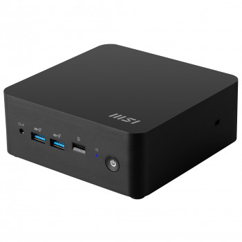 MSI Cubi NUC 1M-021DE Mini PC barebone - Intel Core 5 120U, 8GB RAM, 512GB SSD, Windows 11 Pro, nero 00B0B111-021