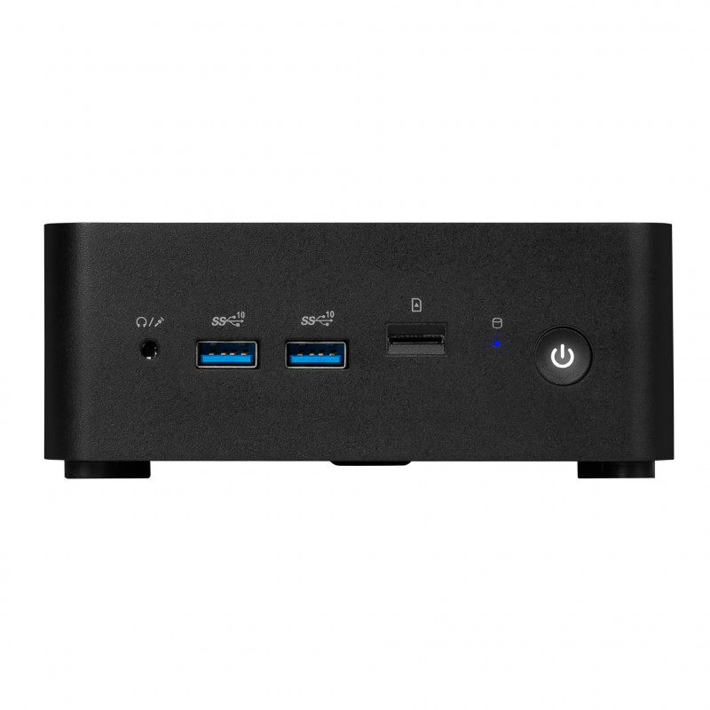 MSI Cubi NUC 1M-021DE Mini PC barebone - Intel Core 5 120U, 8GB RAM, 512GB SSD, Windows 11 Pro, nero 00B0B111-021