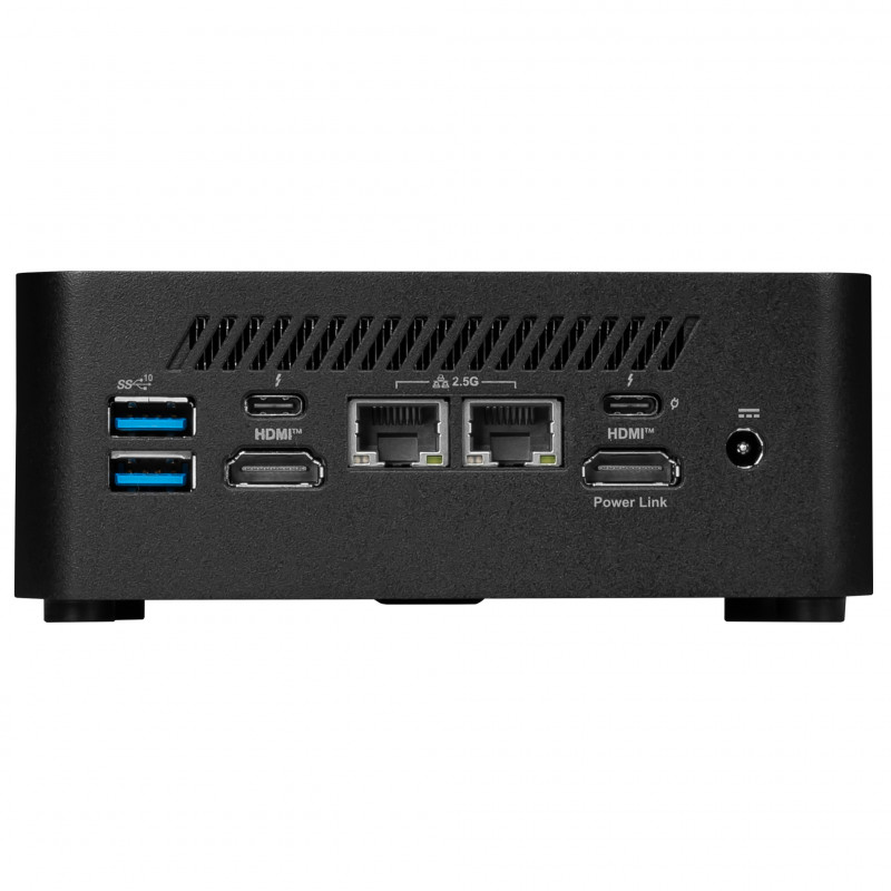 MSI Cubi NUC 1M-021DE Mini PC barebone - Intel Core 5 120U, 8GB RAM, 512GB SSD, Windows 11 Pro, nero 00B0B111-021