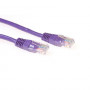 ACT cavo patch U/UTP CAT5e lilla 10m con connettori RJ45 (IB4710)