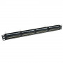 ACT patch panel 24 porte CAT6 UTP angolato 45°, 1U, nero (PP1013)