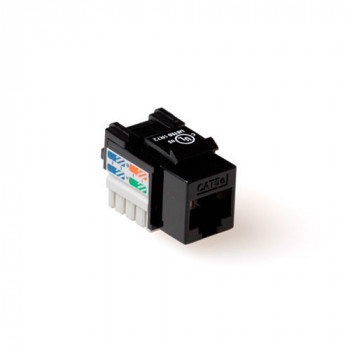 ACT CAT5E Keystone Jack UTP Punch Down nero (TD5014)