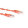 ACT IB4300 Cavo patch Cat6a U/UTP 0,5m arancione