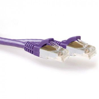 ACT FB2325 cavo di rete Cat6a S/FTP 25 m viola