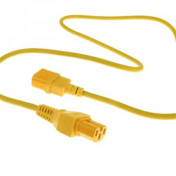 ACT cavo di alimentazione C14 - C15 giallo 1,2 m (AK5307)