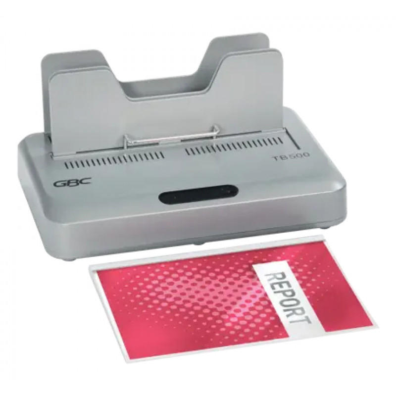 GBC ThermaBind TB500 rilegatrice termica, argento, A4, 500 fogli, dorso 1,5-50 mm 4410041