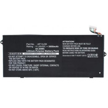 CoreParts Batteria per laptop per Acer (MBXAC-BA0039) - 11,1V 4400mAh 49Wh Li-Ion 6 celle