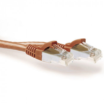 ACT FB2207 cavo di rete Cat6a S/FTP 7m, marrone