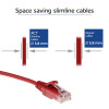 ACT DC9551 cavo patch slimline LSZH U/UTP CAT6 rosso 1,5m