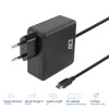 ACT alimentatore per laptop USB-C 100W con profili Power Delivery, 2 m (AC2015)