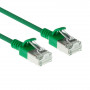 ACT Verde 2m LSZH S/FTP CAT6A Slimline cavo patch Snagless con connettori RJ45 (DB7702)