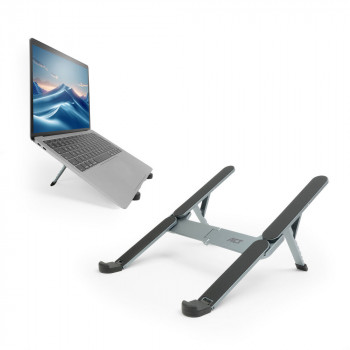 ACT supporto pieghevole per laptop, alluminio (AC8122)