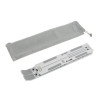 ACT supporto pieghevole per laptop, regolabile in altezza su 7 posizioni, alluminio, argento, ACT Essentials (AC8121)