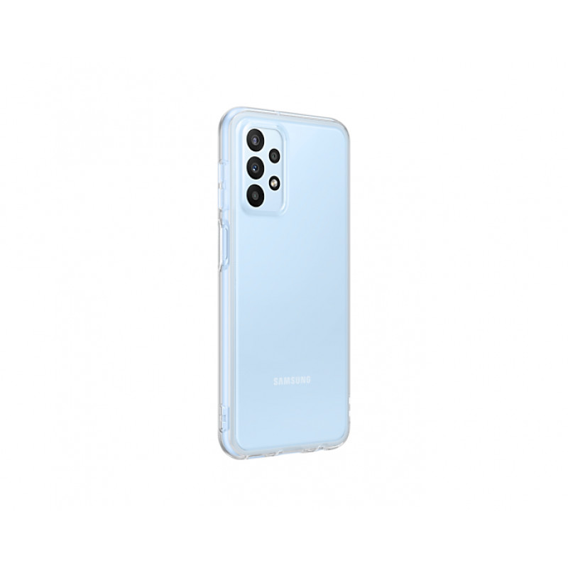 Samsung Soft Clear Cover EF-QA235 per Galaxy A23 5G, trasparente (EF-QA235TTEGWW)