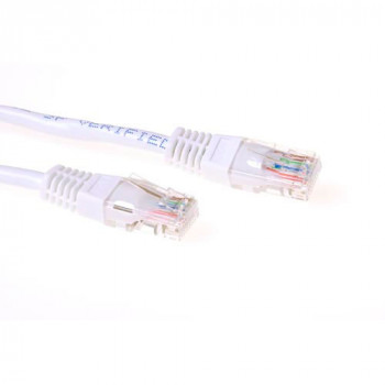 ACT cavo patch bianco 15m U/UTP CAT5e con connettori RJ45 IB5415