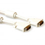 ACT cavo DVI-D Dual Link M/M avorio 10m (AK3634)