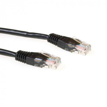 ACT 1,5m Cat5e U/UTP cavo patch RJ45 - nero IB5951