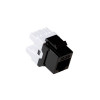 ACT CAT5e UTP keystone jack RJ45 punch down nero TD5012