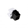 ACT CAT6 keystone jack UTP punch down nero (TD6012)