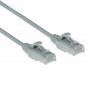 ACT grigio cavo patch slimline LSZH U/UTP CAT6 per data center 7 metri snagless con connettori RJ45 (DC9007)