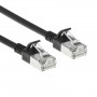 ACT Cavo patch slimline snagless S/FTP CAT6A LSZH nero 7 m RJ45 (DB7907)