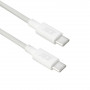ACT Cavo di ricarica/dati USB 2.0 60W USB-C a USB-C, bianco, 2 m (AC3081)