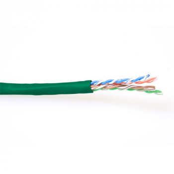 ACT cavo patch U/UTP CAT6 a trefoli verde 100m (EP870H)