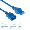 ACT Cavo di alimentazione C14 - C15 blu 2,5 m (AK5393)