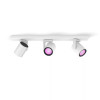 Plafoniera Signify Philips Hue White & Color Ambiance Argenta 3 faretti bianca
