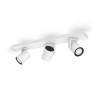 Plafoniera Signify Philips Hue White & Color Ambiance Argenta 3 faretti bianca